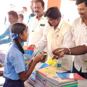 Telecom Jana Seva Trust_School_book_distribution